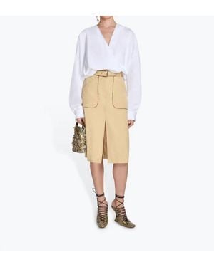 Dries Van Noten Sheraz Skirt - White