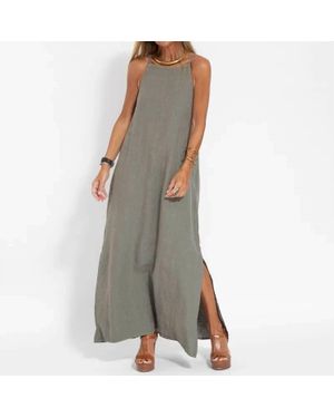 Mccolin Nantucket Maxi Dress - Gray