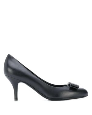 Ferragamo Ferragamo Carla Bow Detail Pumps - Black