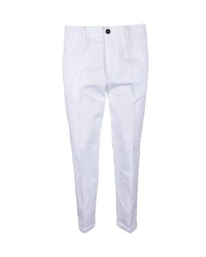 TRUE NYC Stretch Cotton Pants - Blue