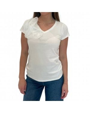 Bariloche Inca Flower Top - White