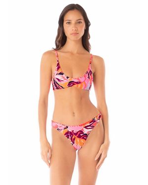 Maaji Sublimity Classic Bikini Bottom - Red