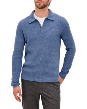 Rails Monty Quarter Zip Sweater - Blue