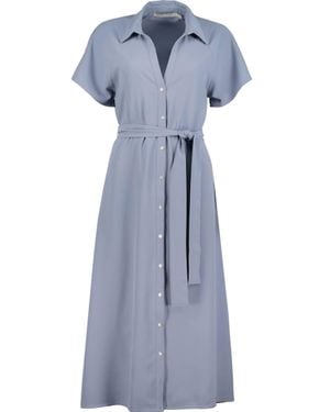 Bishop + Young Aston Shirt Dress - Blue