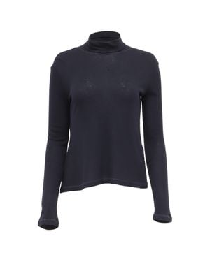 TOTEME Turtle Neck Pullover Sweater - Blue
