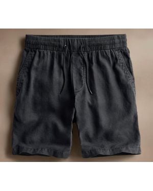 James Perse Linen Shorts - Black