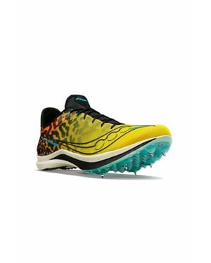 Saucony Endorphin Cheetah Sprint Spike Shoes - Yellow