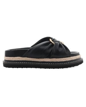 Billini Ambrose Platform Slide Sandal - Black