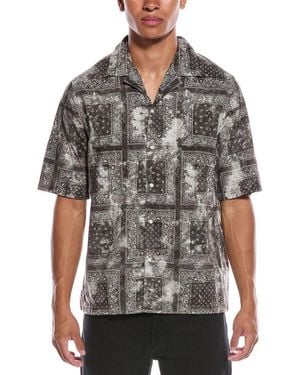 Officine Generale Officine Generale Eren Shirt - Gray