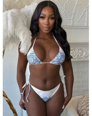 TRUEDAMES Santorini Muse Bikini Set - Brown