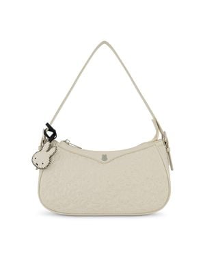 Danielle Nicole Danielle Nicole Miffy Quilted Pu Shoulder Bag With Charm - Natural