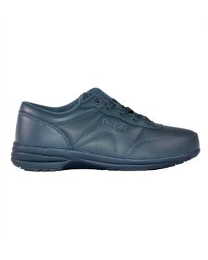 Propet Washable Walker Shoes - Blue