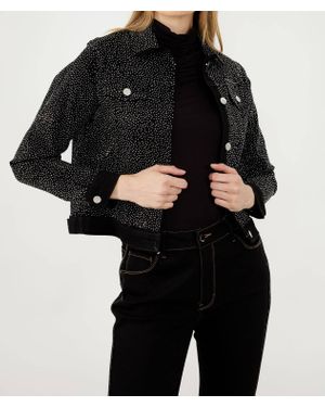 FRANK LYMAN Woven Jacket - Black