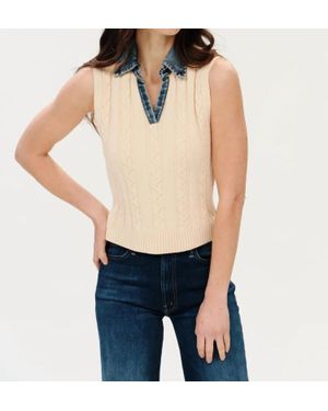 Six Fifty Monica Denim Vest - Blue