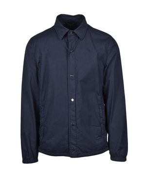 Herno Shirt Jacket Cotton Elastane - Blue
