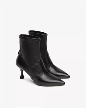 Nero Giardini Stretch Ankle Boot - Black