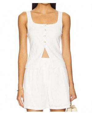 ALL THE WAYS Katy Top - White