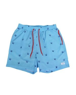 Bald Head Blues Swim Bell Cart - Blue