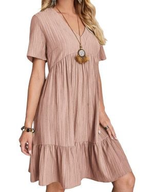 ENJOY PETRA Mini Dress - Pink