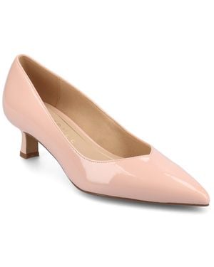 Journee Collection Apos;S Pammie Medium And Wide Width Pumps - Pink