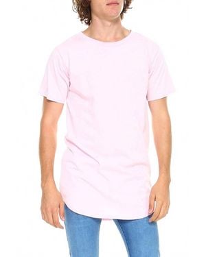 Hawks Bay Hem Curve Premium Cotton Crew Neck T-Shirt - White