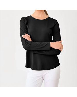 Lilly Pulitzer Westley Long Sleeve Active Tee - Black