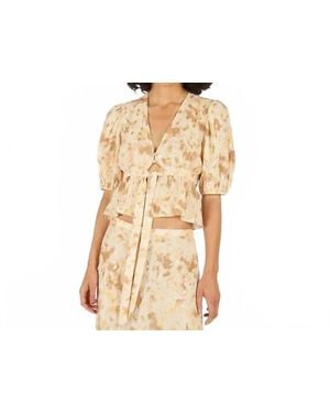 Traffic People Goldrush Margot Top - Natural