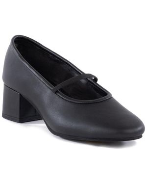 Seychelles Dusk To Dawn Leather Pump - Black