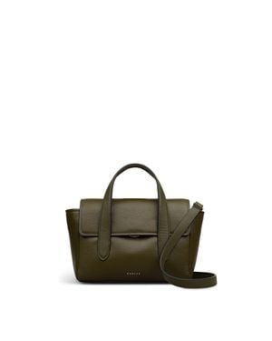 Radley Mayfair Lane Flapover Satchel Bag - Green