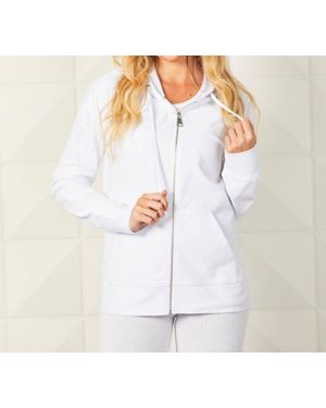 French Kyss Hooded Jacket - White