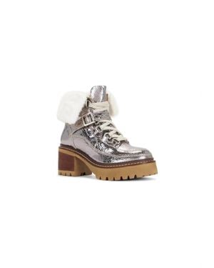 Free People Cozy Jasper Hiker Ankle Boot - White