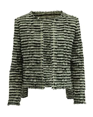 IRO Emotion Tweed Jacket - Green