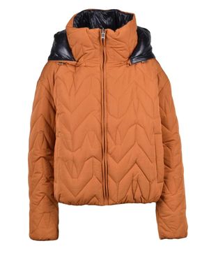 Patrizia Pepe Reversible Down Jacket - Orange