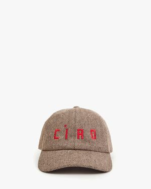 Clare V. Wool Baseball Hat - Pink