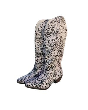 Sterling Kreek Round Em Up Boots - White