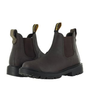 Berrendo Pull-On Soft Toe Work Boots Eh Rated - Black