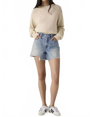 Levi's Ribcage High Rise Short - Blue