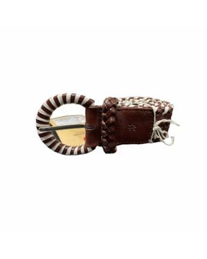 Dragon Diffusion Handwoven Belt - Brown