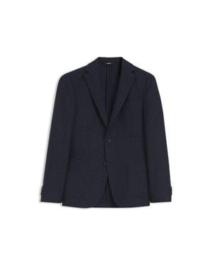 BOSS Slim-Fit Jacket - Blue