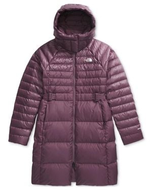 The North Face Metropolis Jacket 600 Down Full Zip Parka Ddr3111 - Purple