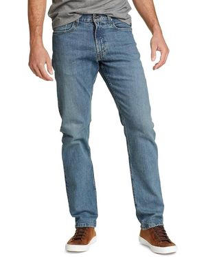 Eddie Bauer H2Low Flex Straight Fit Denim Jeans - Blue