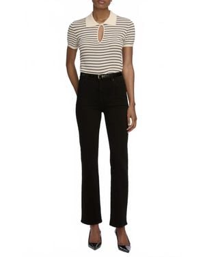 FRAME Le Sleek Straight Jean - Black