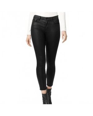 Sanctuary Social Standard Coated Mid Rise Pants - Black