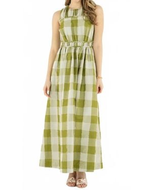 Emily Mccarthy Sorrento Maxi Dress - Green