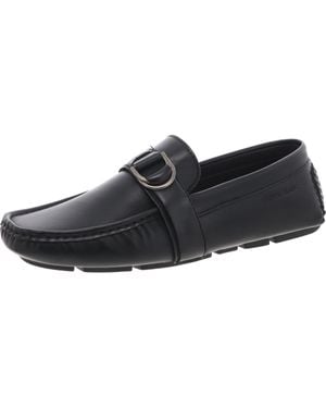 Aston Marc Charter Buckle Made Loafers - Black