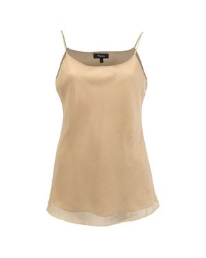 Theory Teah Camisole Top - Brown