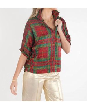 Emily Mccarthy Poppy Top - Red