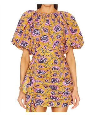 RHODE Rowan Top Blouse - Orange