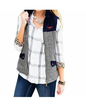 Gameday Couture Smu Prep For It Vest - Blue