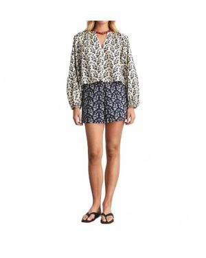 Tanya Taylor Fallon High Waist Short - Multicolor